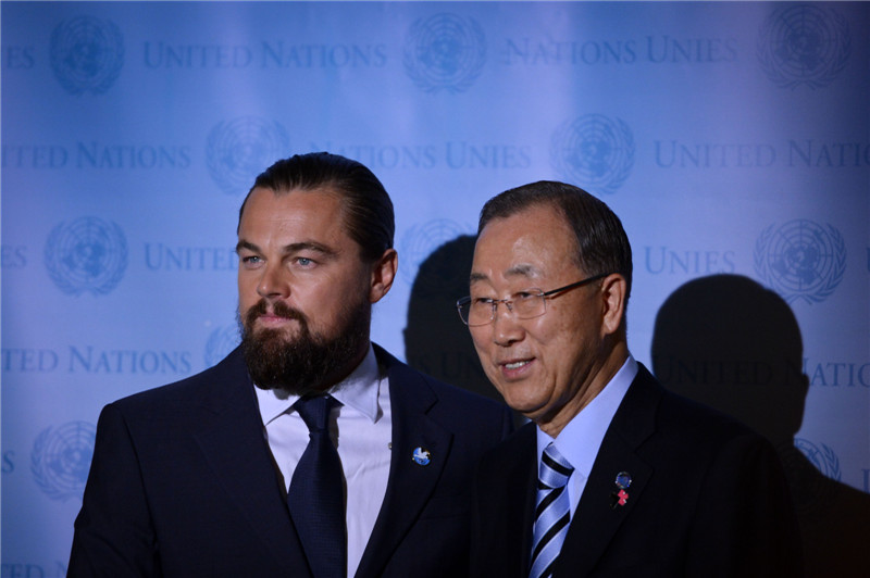 Leonardo DiCaprio named UN Messenger of Peace