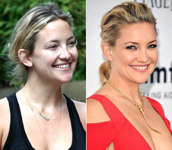 Hollywood actresses without makeup