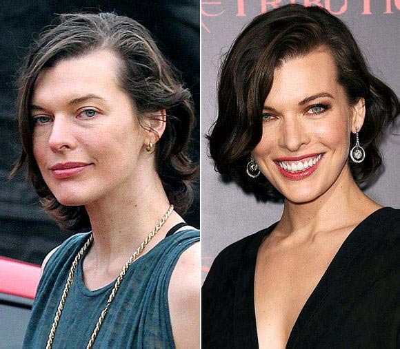 Hollywood actresses without makeup