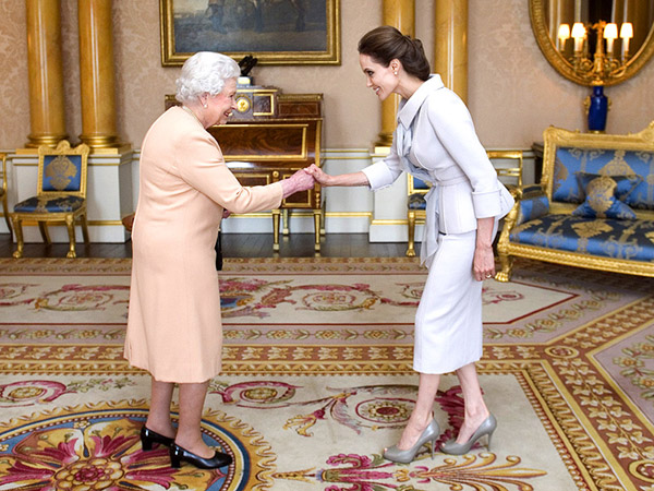 Angelina Jolie made Honorary Dame by Queen Elizabeth