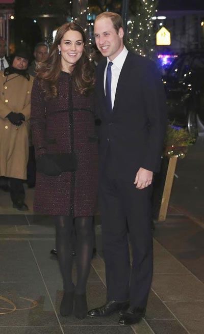 Pregnant Duchess visits New York