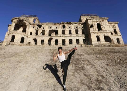 Afghanistan's Bruce Lee 'reincarnation' becomes Web hit