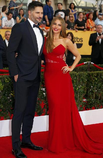 Red carpet of 21st annual SAG Awards in Los Angeles