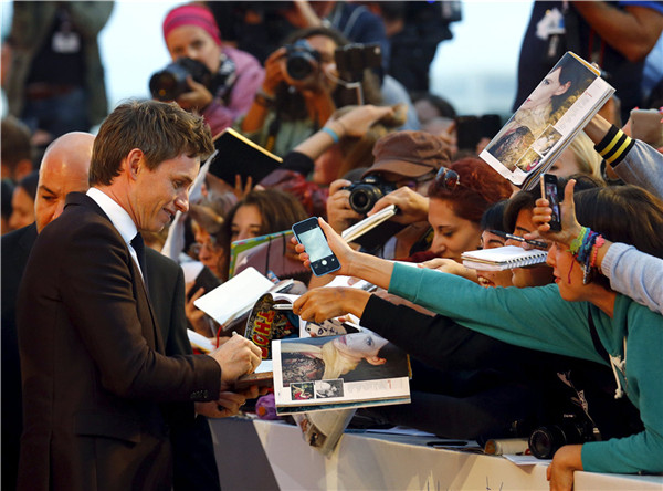 Stars walk the red carpet at the 72nd Venice Film Festival