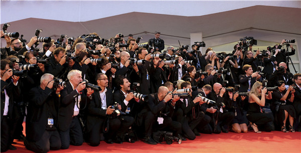 Stars walk the red carpet at the 72nd Venice Film Festival