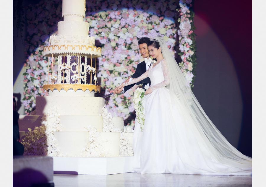 Wedding ceremony of Huang Xiaoming and Angelababy