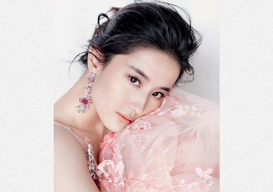 Actress Liu Yifei poses for <EM>Harper's Bazaar</EM>