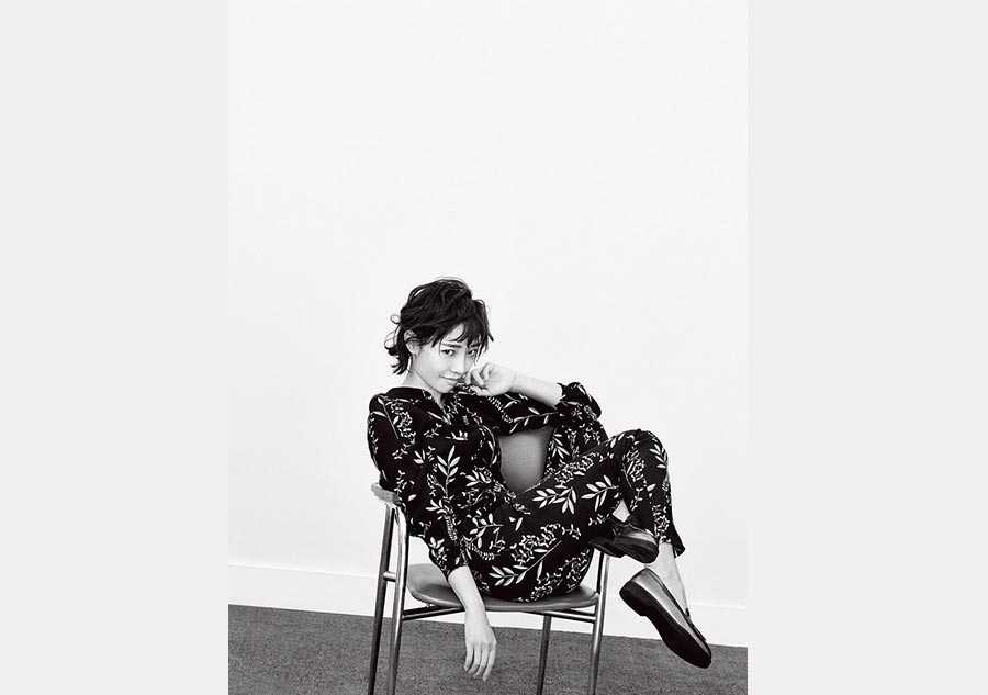 Actress Bai Baihe graces <EM>L'Officiel</EM> magazine