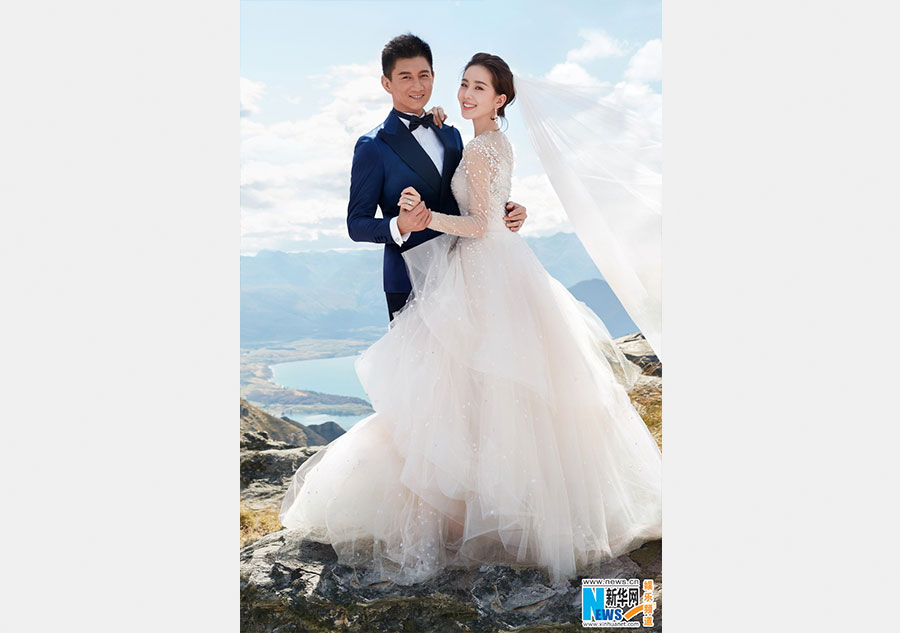 Nicky Wu and Liu Shishi's wedding pictures released