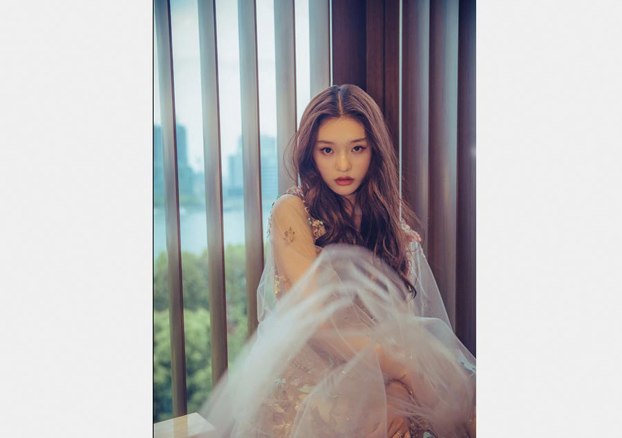 Vintage style photos of Lin Yun