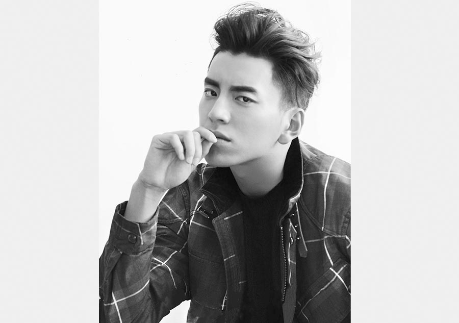 Darren Wang in monochromatic photos