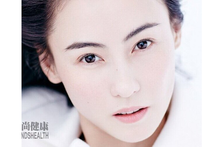 Actress Cecilia Cheung poses for fashion magazine