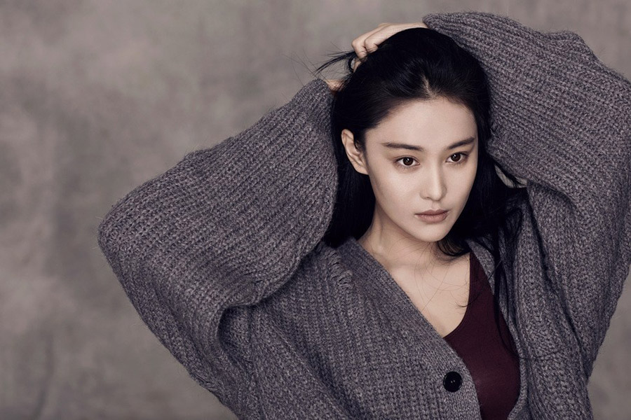 Actress Zhang Xinyu shoots for fashion photos