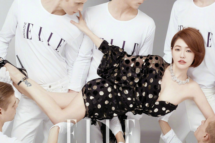 Dee Hsu and Lin Chi-ling's fashion shoot