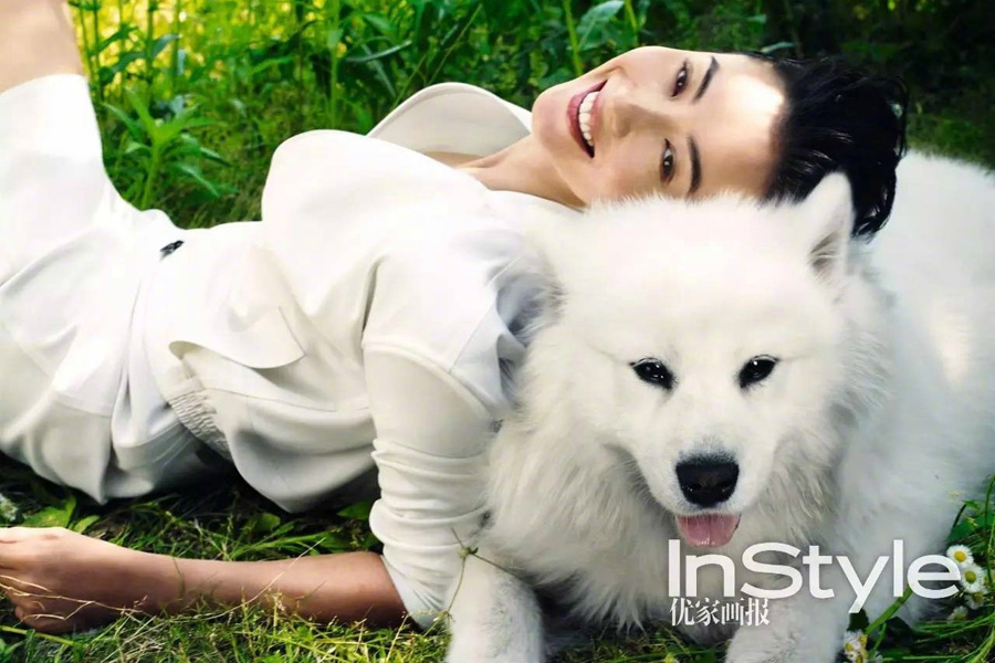 Fashion icon Cecilia Cheung poses for the fashion magazine