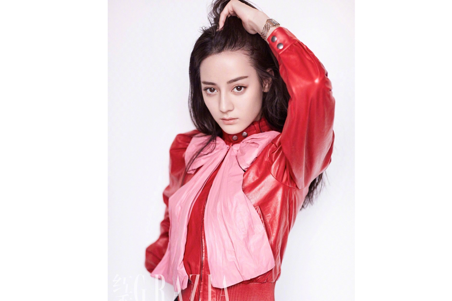 Actress Dilraba Dilmurat poses for fashion magazine