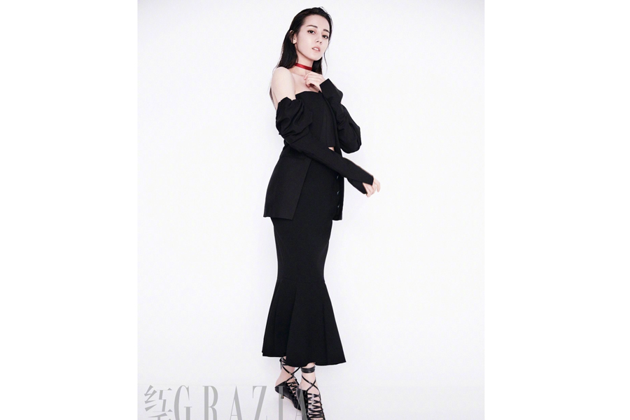 Actress Dilraba Dilmurat poses for fashion magazine