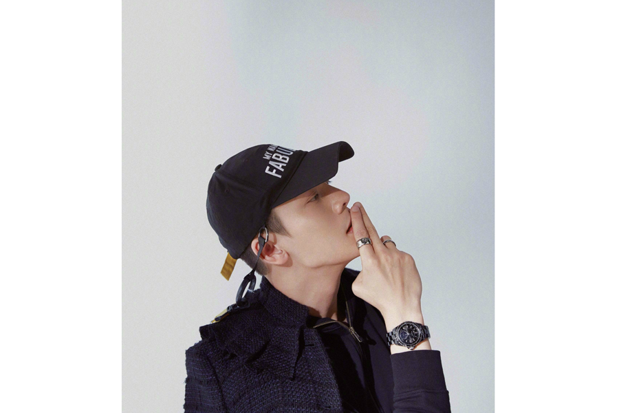 Actor William Chan poses for fashion magazine