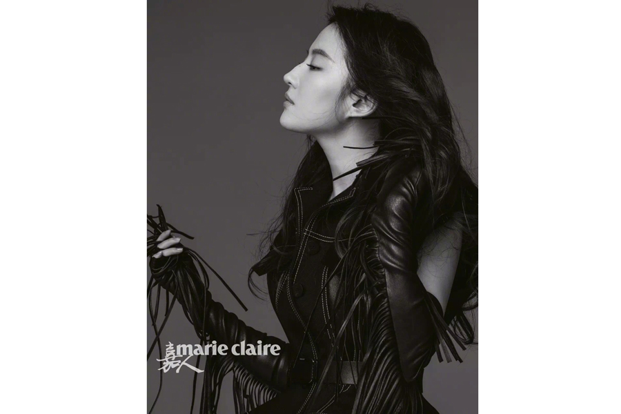 Liu Yifei and Yang Yang pose for fashion magazine