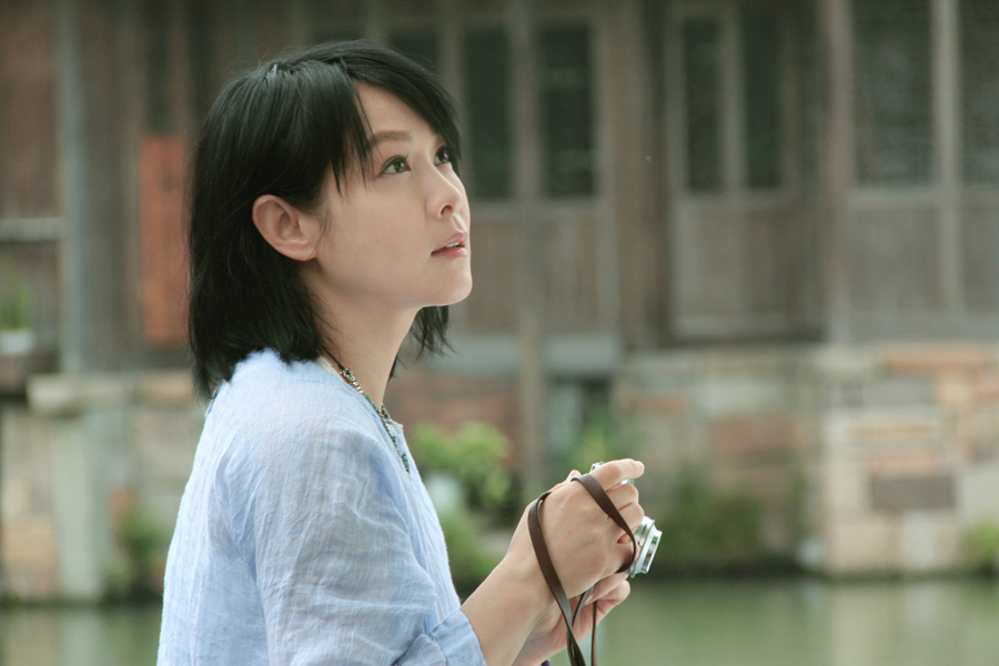 Actress Rene Liu promotes Wuzhen