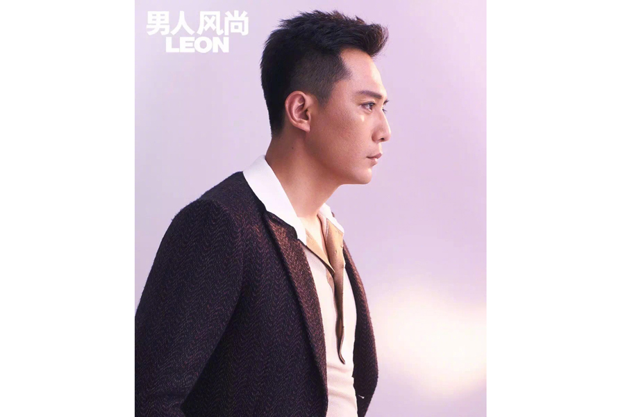 Actor Liu Ye poses for fashion magazine