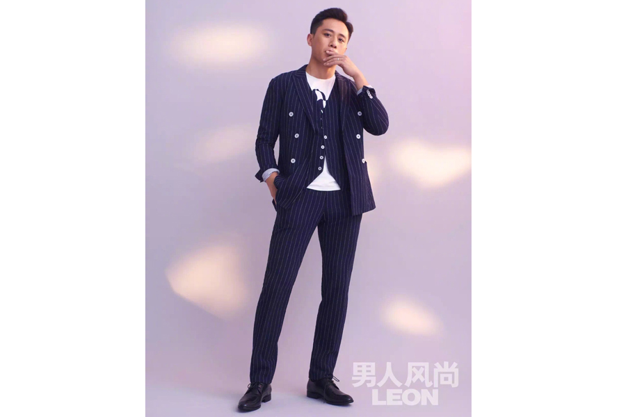 Actor Liu Ye poses for fashion magazine