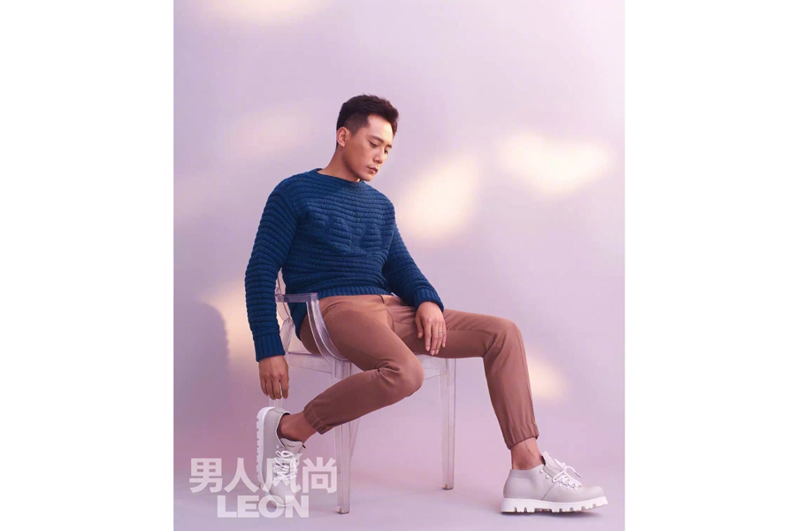 Actor Liu Ye poses for fashion magazine