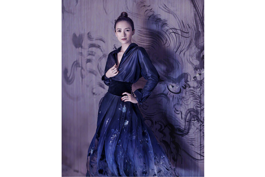 Fashion icon Zhang Ziyi poses for fashion magazine