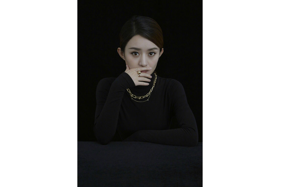Zhao Liying graces Tiffany & Co with fashion shots