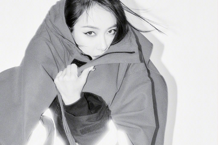 Actress Song Qian poses for fashion magazine