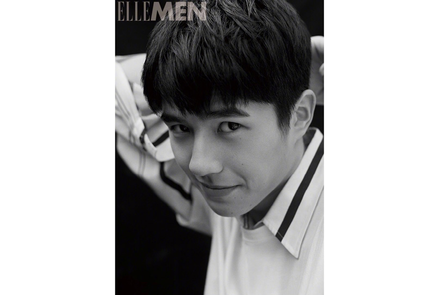 Actor Liu Haoran poses for fashion magazine