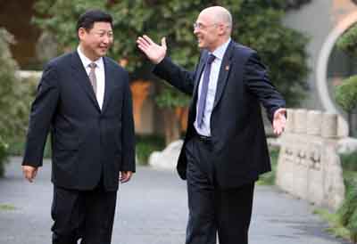 ,,Henry Paulson,,,US treasury secretary,,,Xi Jinping,,