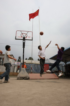 Rebuilding the school and hope after the earthquake