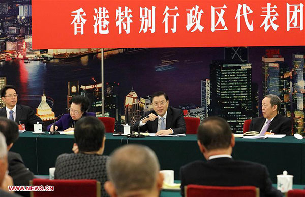 Central authority to follow Constitution, Basic Law of HK, Macao: Top legislator