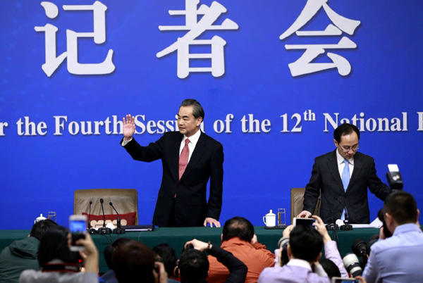 Foreign Minister Wang Yi meets the press