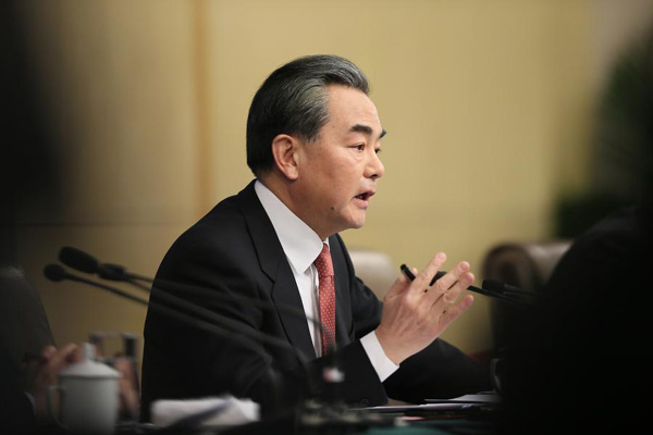 Foreign Minister Wang Yi meets the press