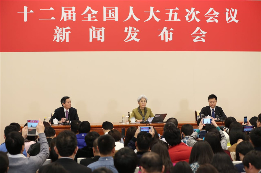 Highlights of NPC news conference