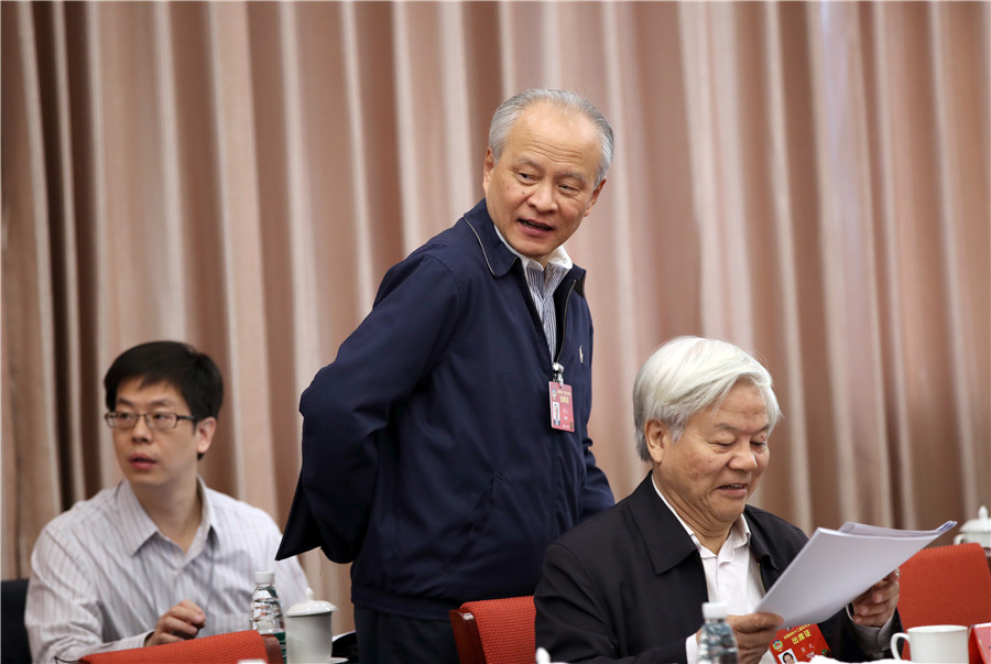 Political advisors deliberate CPPCC work report