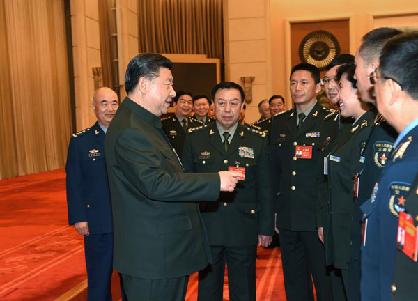 Xi underlines innovation in military upgrading