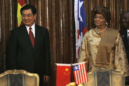 China, Liberia agree to further cooperation