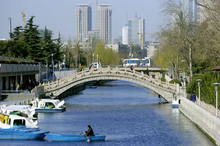 Jinan improving air quality