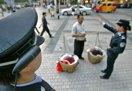 'Electronic eyes' of policemen