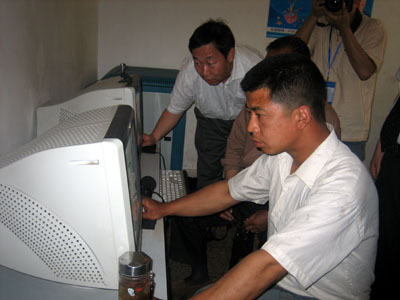 Taiyuan farmers provided Internet access