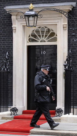 London intensifies security as leaders arrive