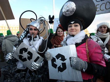 Copenhagen rally calls for 'real deal'