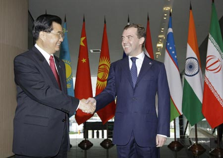 Nations in step for SCO summit