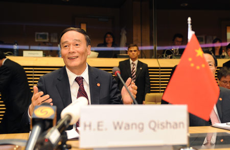 The second China-EU high level dialogue ends