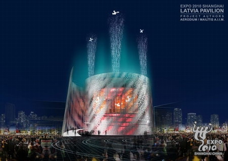 Latvia publishes artist's renditions of its pavilion