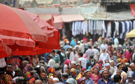 Xinjiang's bazaars return to life