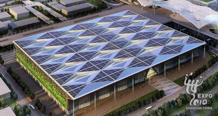Pavilions install solar energy system
